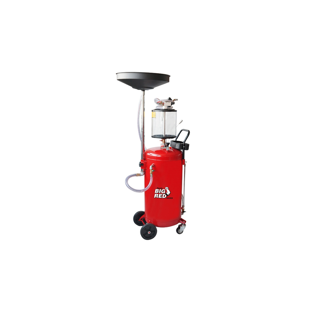 BIG RED - 23 GALLON/90L Portable Oil Waste Drain - TRG2090/TRG6197