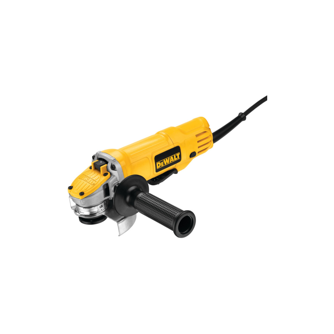 Dewalt 115Mm, 900W, Paddle Switch, Angle Grinder, Yellow/Black, DWE4120-B53