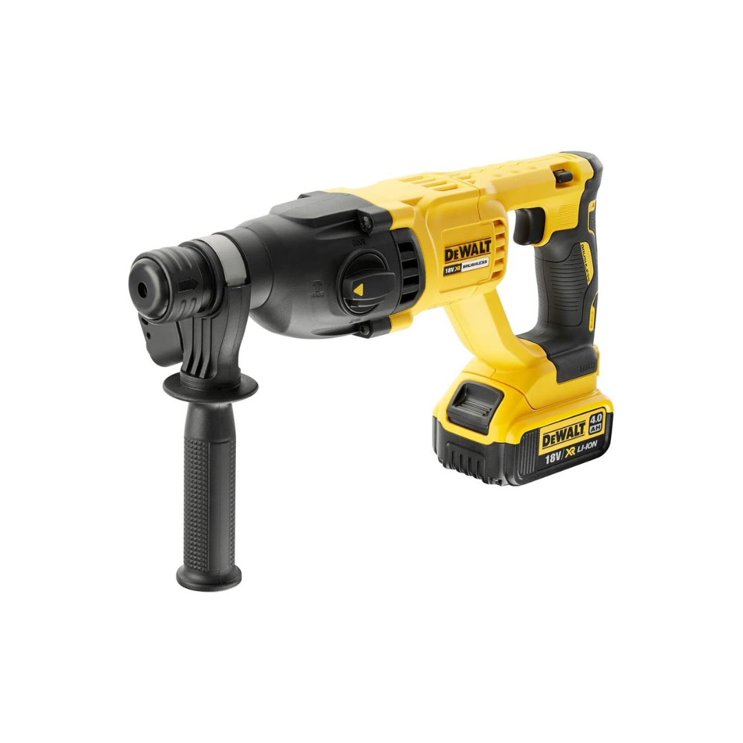 Dewalt 18V 26mm BRushless Sds+ Hammer, Yellow/Black, Dch133M1-Gb, 3 Year Warrnty